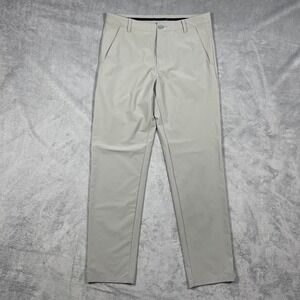 Oakley Golf Pants Mens 32x32 Gray Regular Fit Stretch Performance Trousers